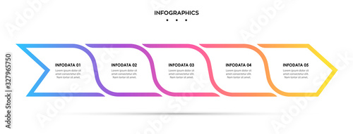 Vector infographic template
