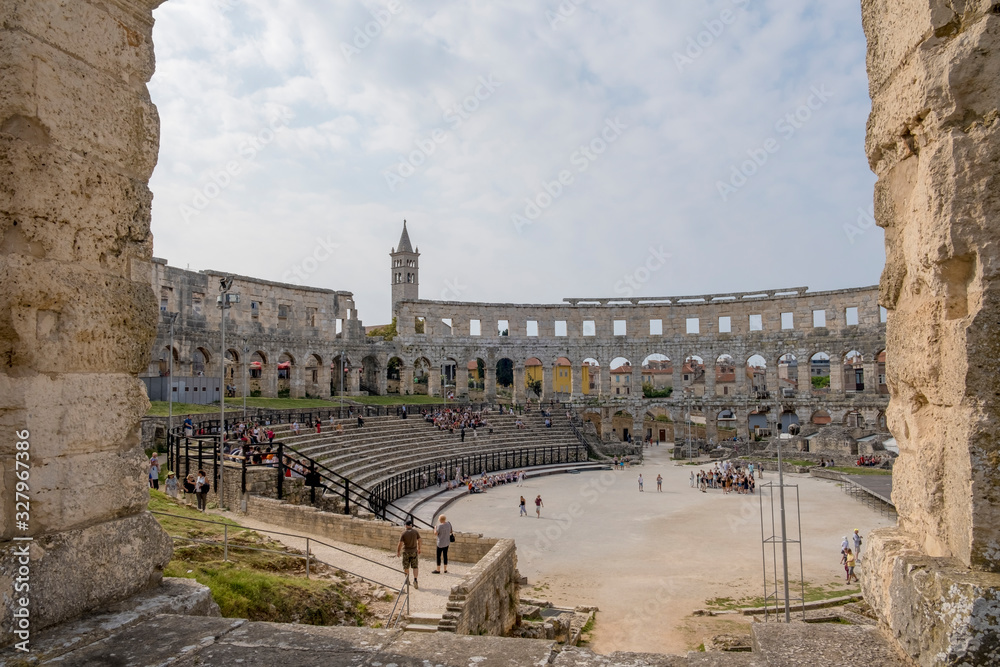Römisches Amphitheater, Pula, Istrien, Kroatien