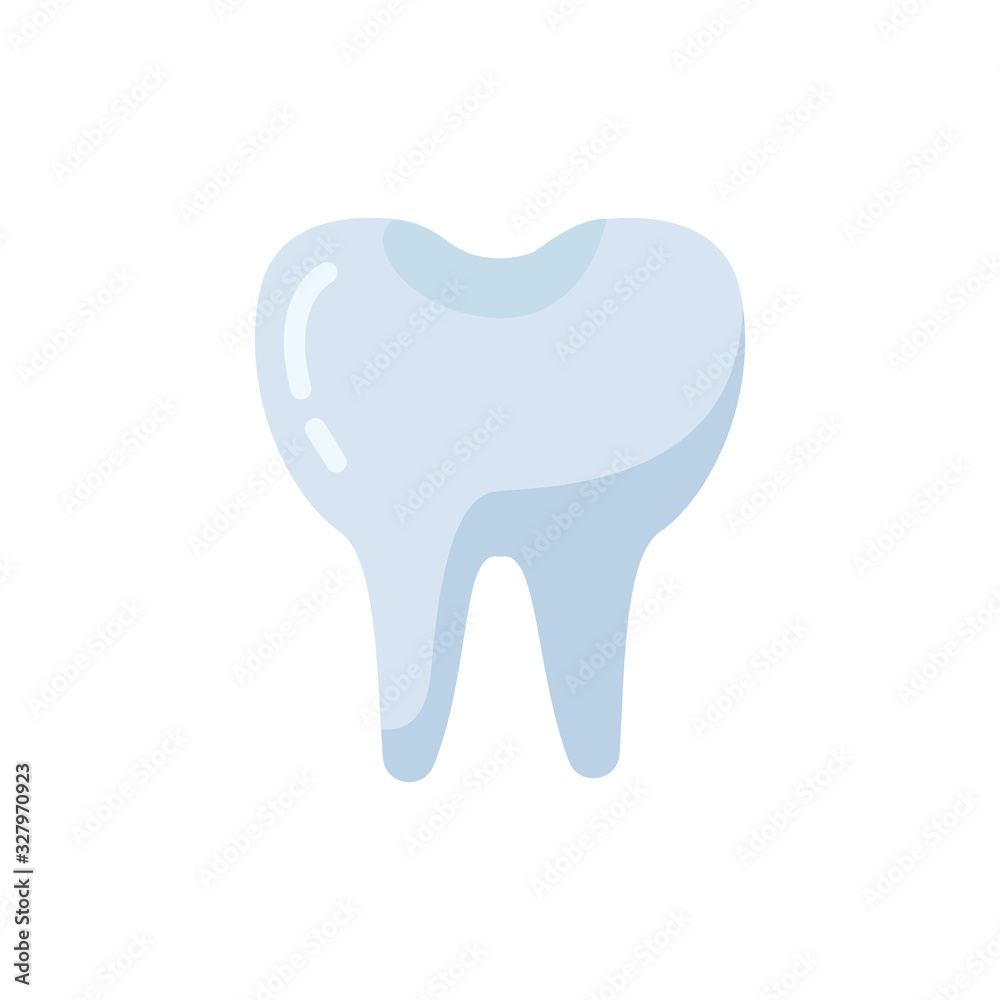 Tooth flat icon. vector illustration. Tooth flat icon. vector illustration.