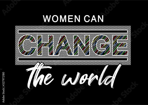 change typography for print t shirt 