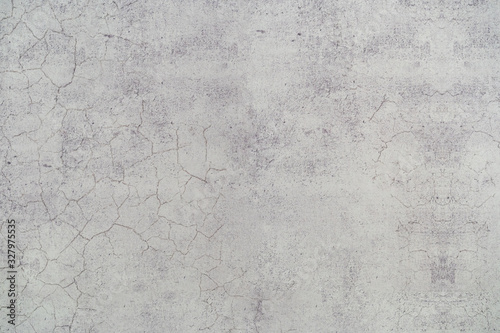 Vignette texture of grime polished concrete wall background exterior in the retro vintage style building. Smooth scratched grungy concrete flooring background close up. Empty room built in retro style
