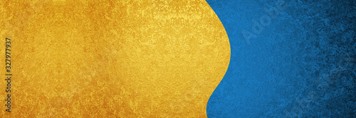 金と青の背景