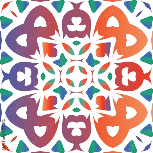 Antique talavera tiles patchwork.