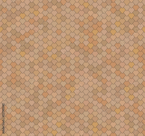 Abstract Fish Scales Pattern Background, Wood Textures