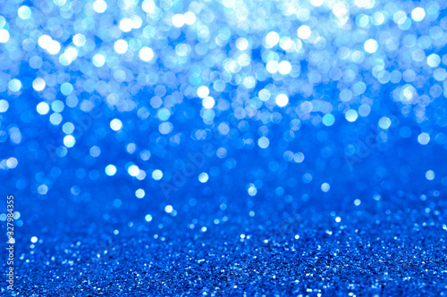 blue glitter abstract background