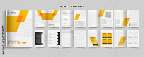 Company proposal creative template, multipurpose brochure design, business propsal geometric design, vertical a4 format