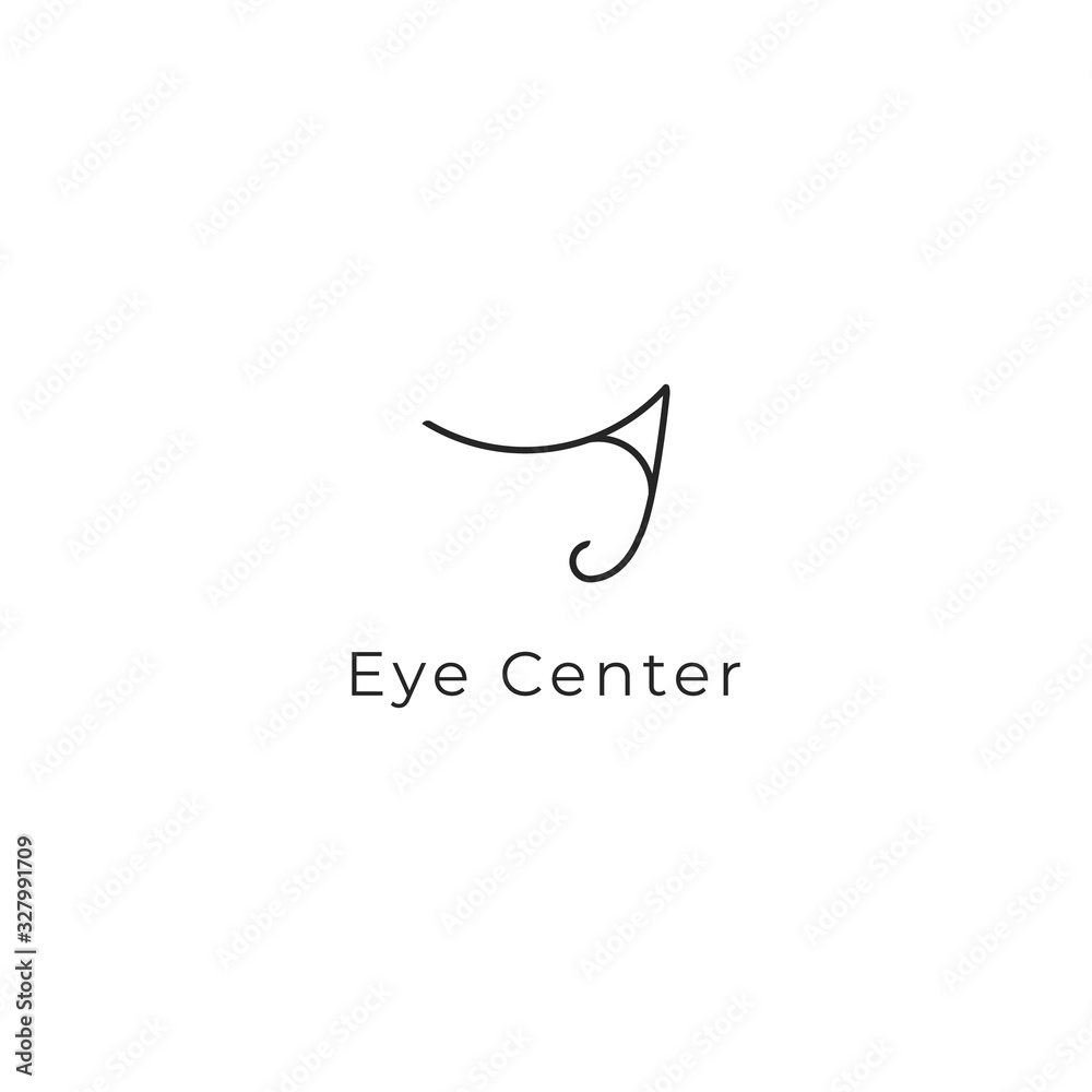 Fototapeta premium Eye Center Abstrack