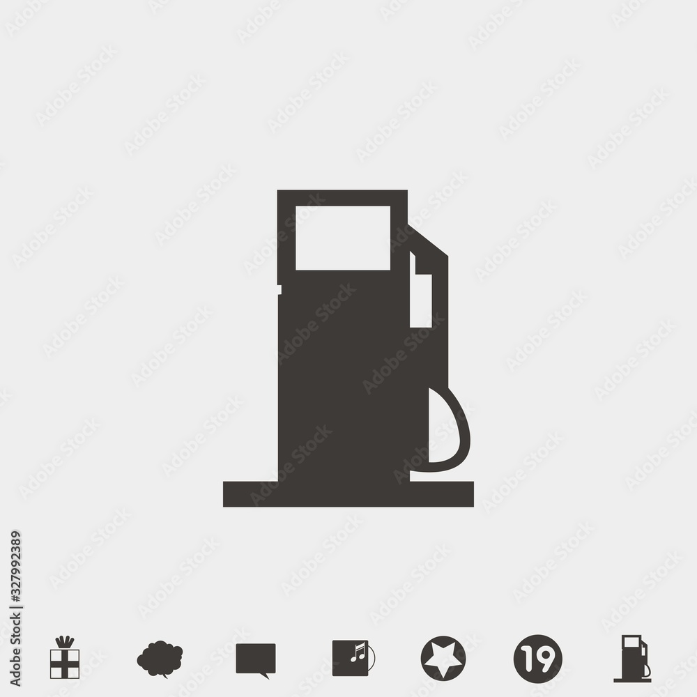 gas station icon vector illustration and symbol for website and graphic design gas station icon vector illustration and symbol for website and graphic design