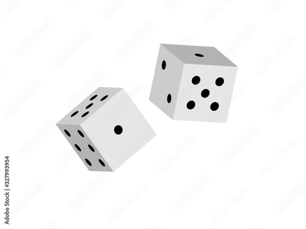 Dice, game, casino icon. Vector illustration. Gambling. Dice, game, casino icon. Vector illustration. Gambling.
