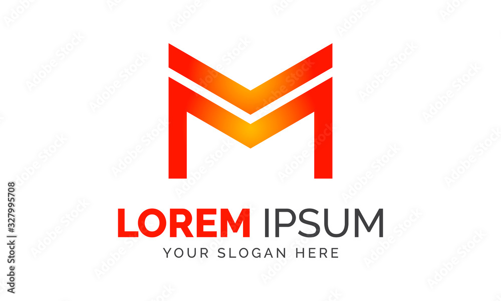 Letter M Abstract VM Abstract Logo Design Graphic Elements Template Ai Letter M Abstract VM Abstract Logo Design Graphic Elements Template Ai