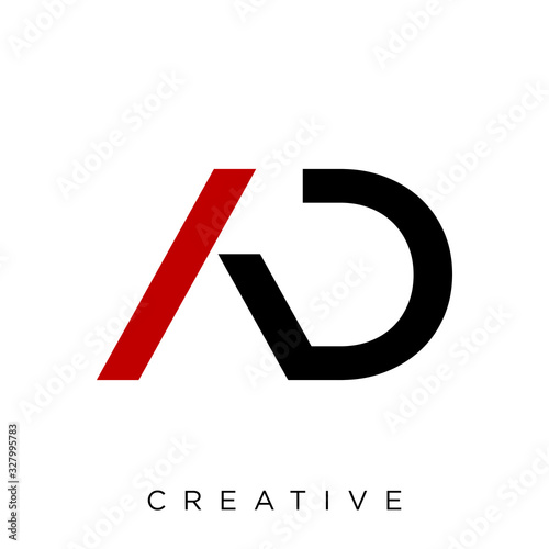 ad abstract logo