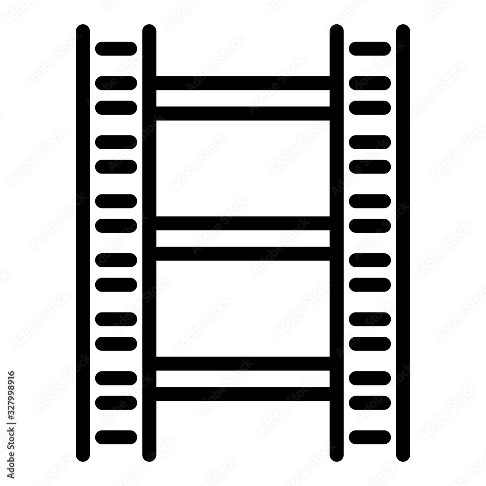 Wedding film photo icon. Outline wedding film photo vector icon for web design isolated on white background Wedding film photo icon. Outline wedding film photo vector icon for web design isolated on white background