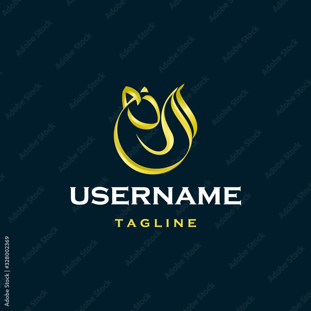 luxury gold squirrel logo design inspiration . monoline squirrel logo design template luxury gold squirrel logo design inspiration . monoline squirrel logo design template