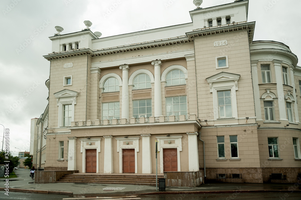 Building of tyumen industrial university