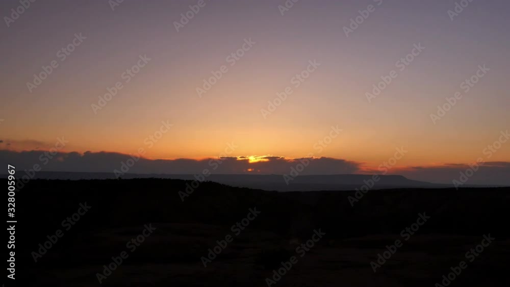 Canyon De Chelly National Monument Time Lapse Sunset Clouds Arizona Southwest USA Canyon De Chelly National Monument Time Lapse Sunset Clouds Arizona Southwest USA