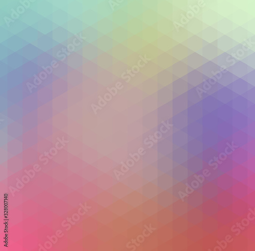 Abstract geometric background. Colorful retro hipsters illustration