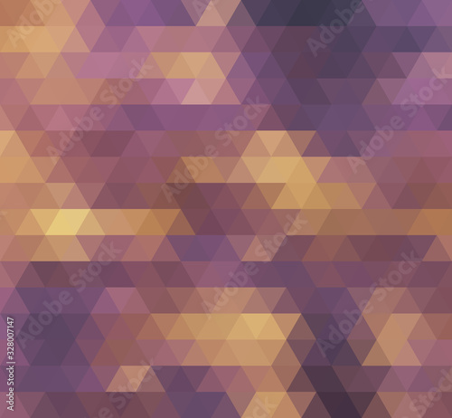 Abstract geometric background. Colorful retro hipsters illustration