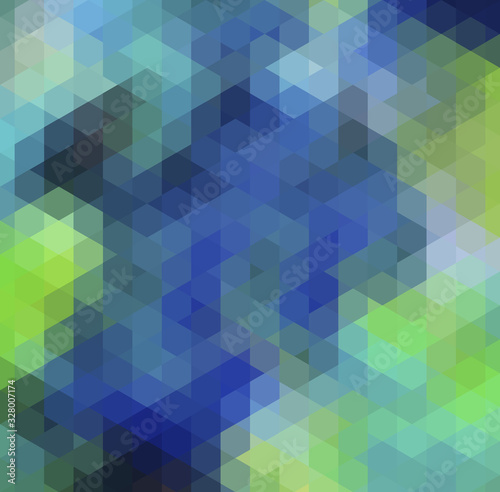 Abstract geometric background. Colorful retro hipsters illustration