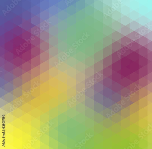 Wallpaper Mural Abstract geometric background. Colorful retro hipsters illustration Torontodigital.ca