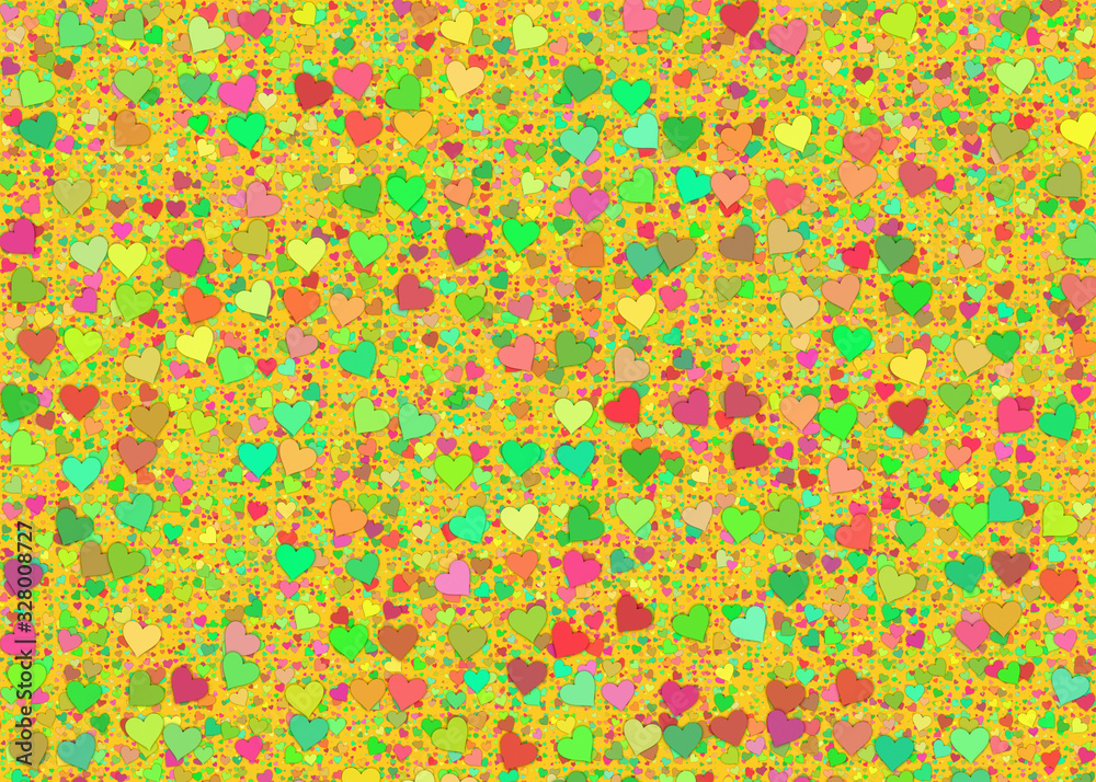 many multicolored small hearts backgrounds many multicolored small hearts backgrounds