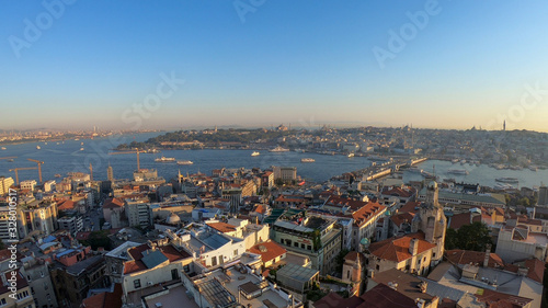 Istanbul view from galata tower