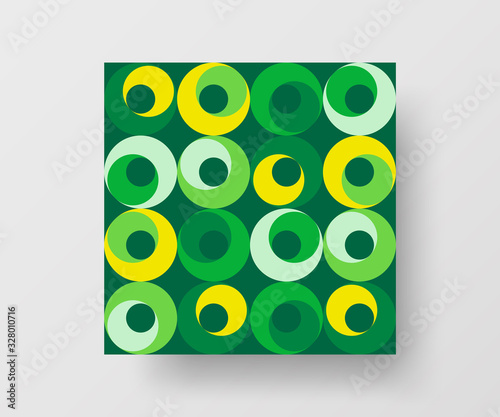 Amazing business advertisement vector mural art square banner mock up. Modern corporate abstract geometric illustration design layout background. Company identity quadrangle texture brochure template.