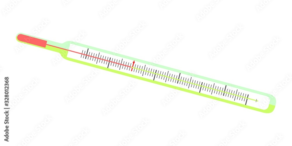 THERMOMETER IN A VECTOR THERMOMETER IN A VECTOR