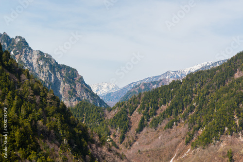 Tateyama Kurobe Alpine Route and Beautiful landscape