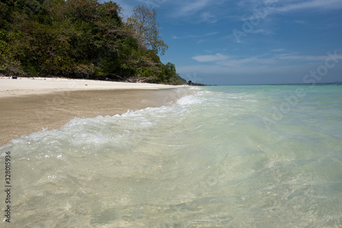 the beach in Myanmar 