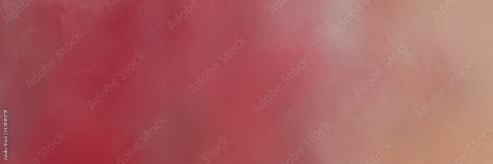 dark moderate pink, rosy brown and indian red color background with space for text or image. vintage texture, distressed old textured painted design. can be used as header or banner