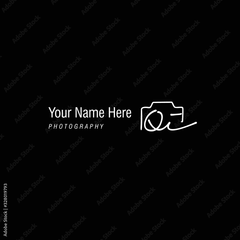 Qi Initial Signature Photography Logo Qi Initial Signature Photography Logo