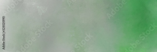 abstract painting background texture with dark sea green, dark gray and sea green colors and space for text or image. can be used as header or banner