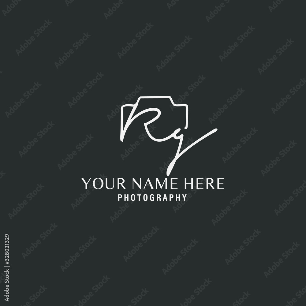 Rg Initial Signature Photography Logo Rg Initial Signature Photography Logo