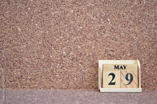 May 29, Empty gravel background.