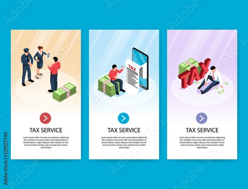 Tax Services Vertical Banners