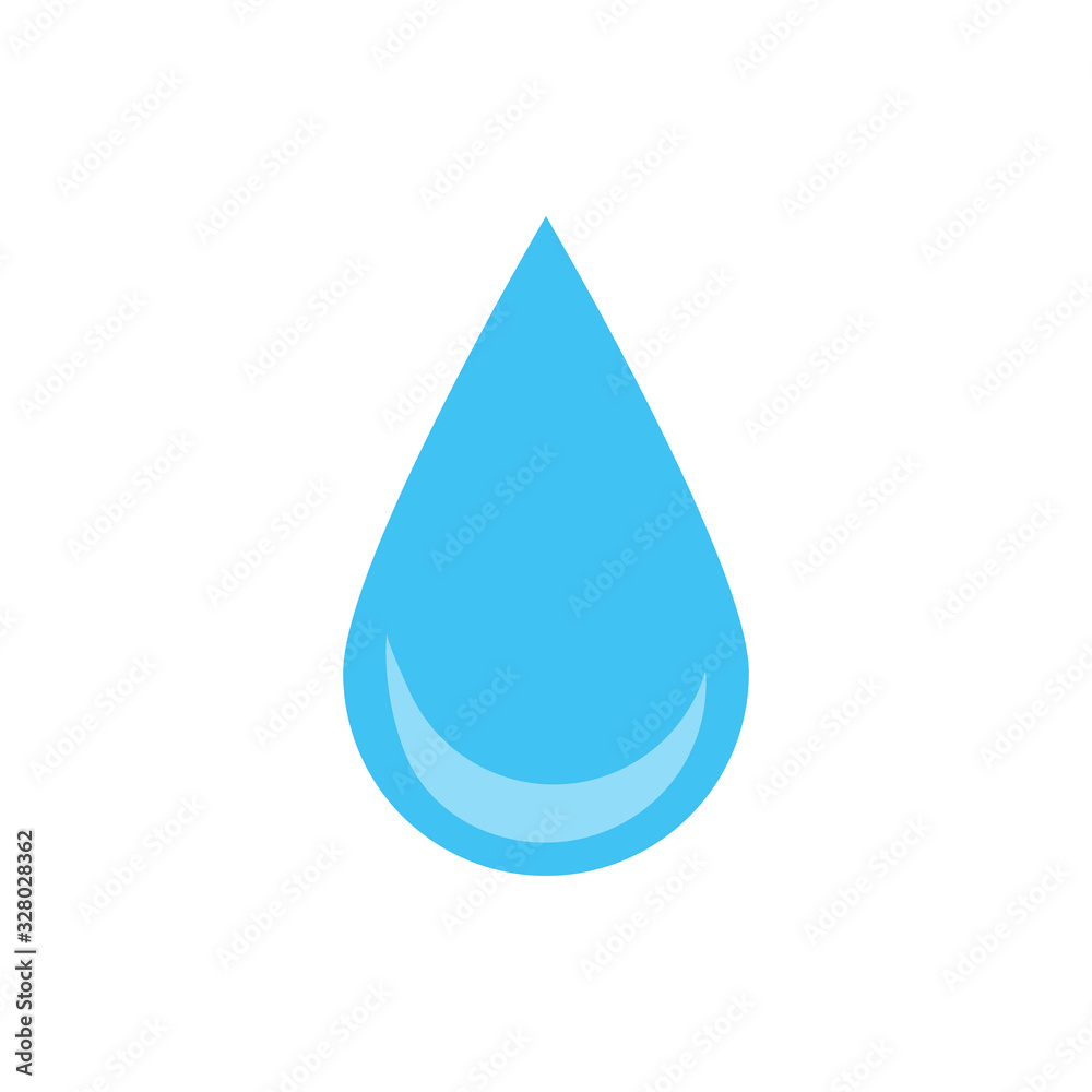 Water drop logo vector illustration Water drop logo vector illustration