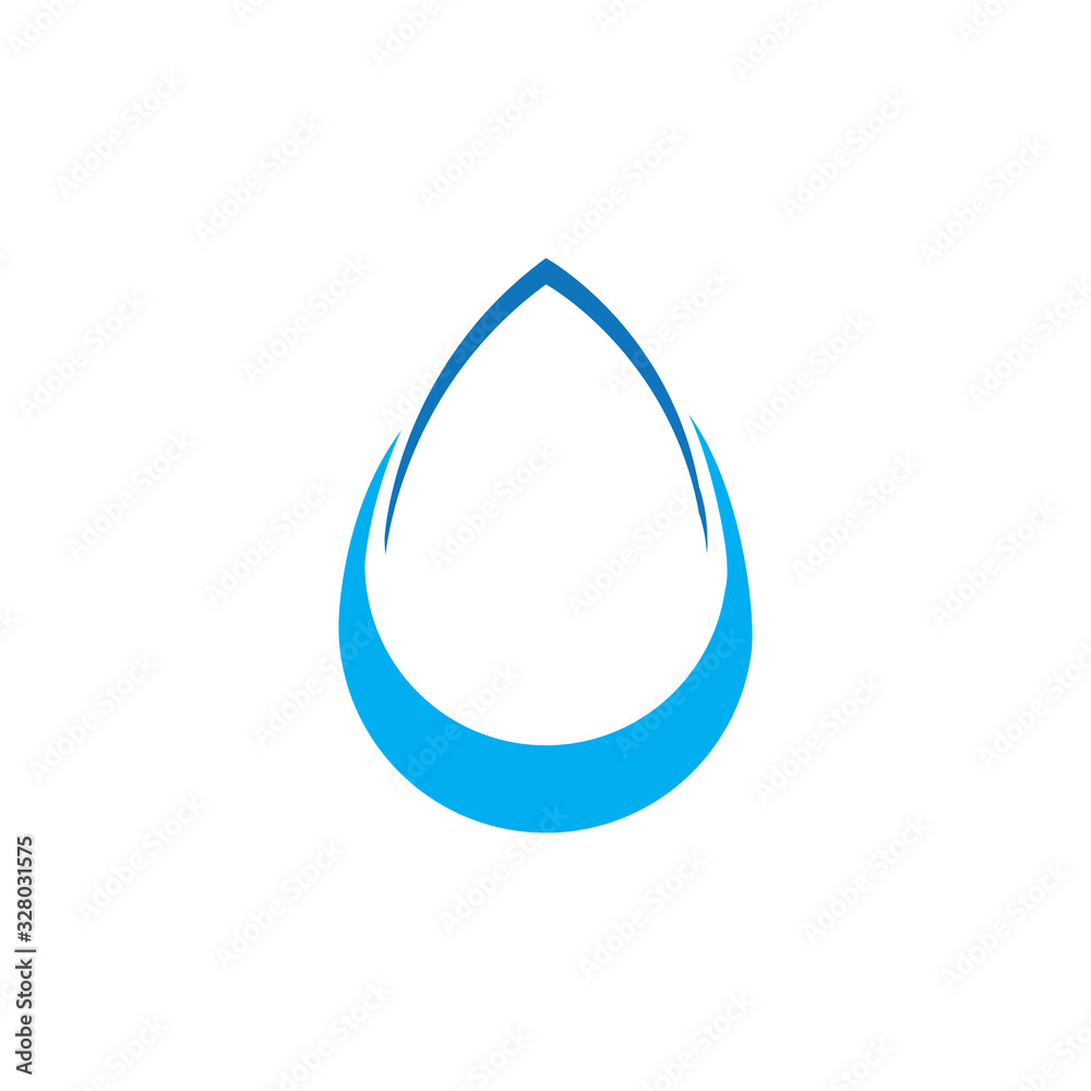 Water drop Logo Template vector illustration design Water drop Logo Template vector illustration design