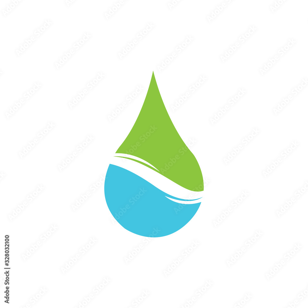 Water drop Logo Template vector illustration design Water drop Logo Template vector illustration design