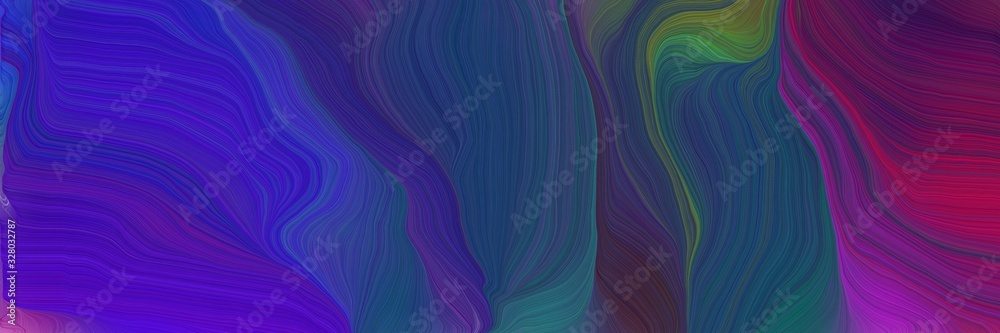 futuristic banner with waves. curvy background design with dark slate blue, dark slate gray and purple color futuristic banner with waves. curvy background design with dark slate blue, dark slate gray and purple color