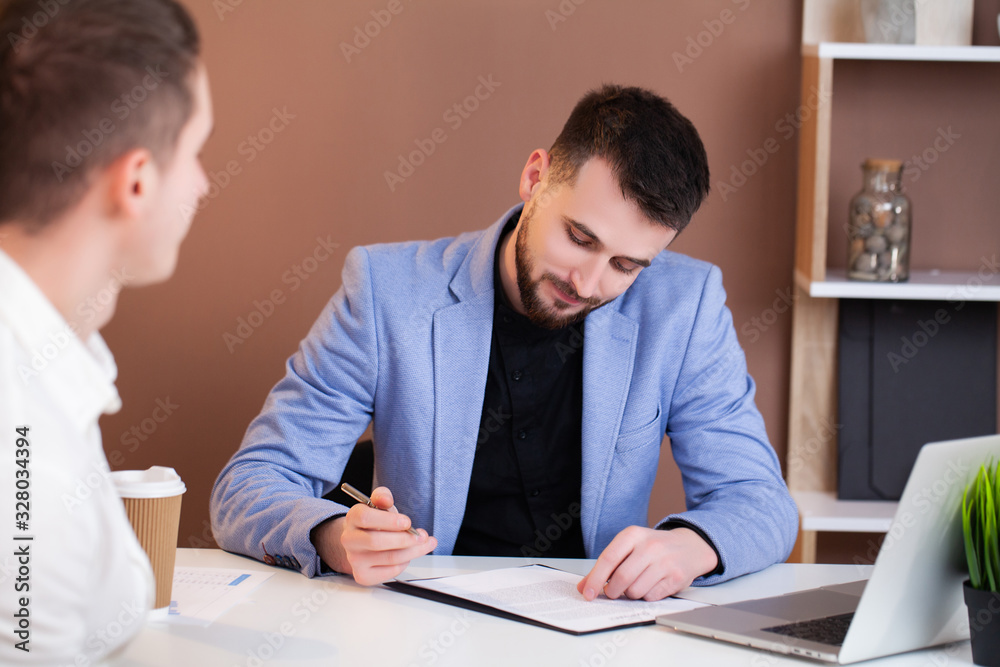 The employee offered a bribe for a favorable contract signing The employee offered a bribe for a favorable contract signing
