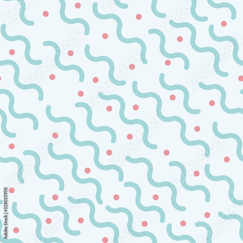 Colorful geometric background in the style of Memphis, bright conceptual design, banner in pastel colors