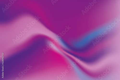 Dynamic background with undulating swirling pattern. Pink and purple. Vector illustration