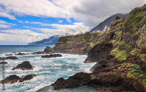 Seixal, north coastline of Madeira island, Portugal