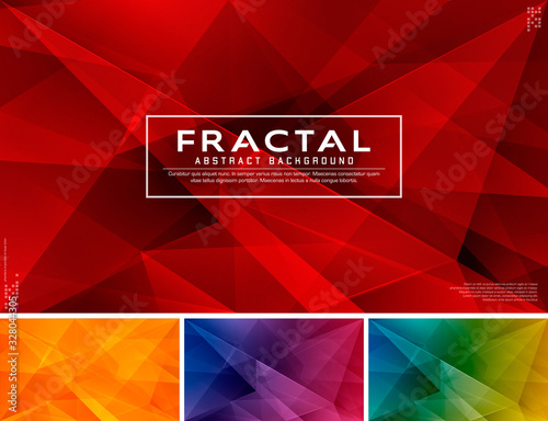 Fractal abstract background