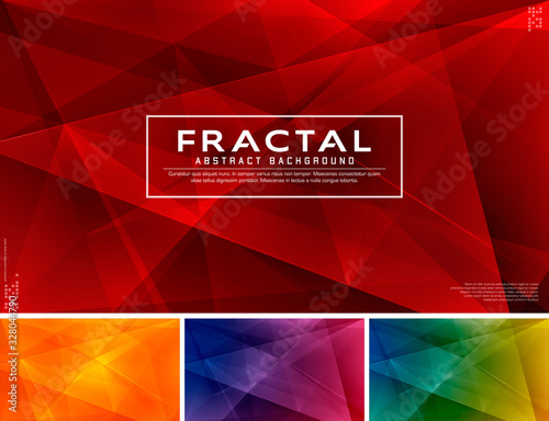 Fractal abstract background