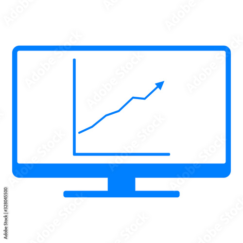 Diagramm und Monitor