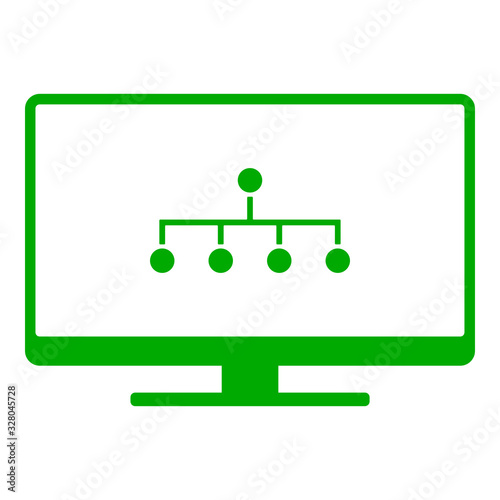 Netzwerk und Monitor