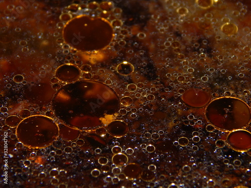 oil bubbles
