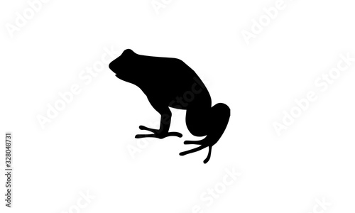 Frog animal outline symbol icon