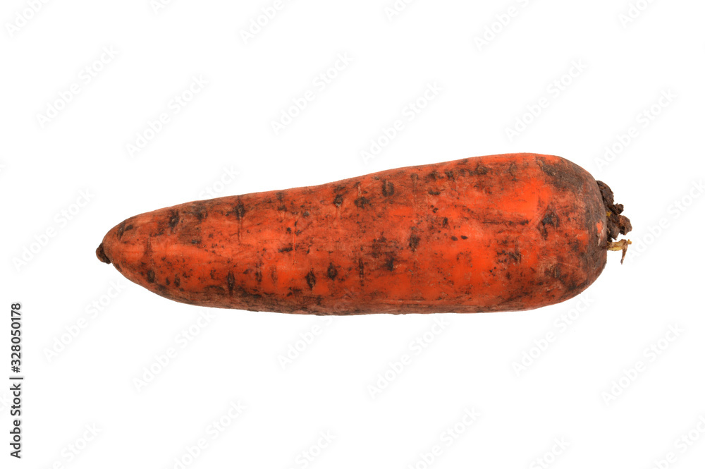 red carrots isolated on white background red carrots isolated on white background
